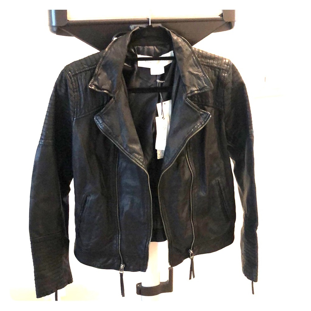 Treasure&Bond leather jacket. Size Small
